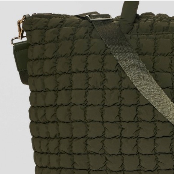 Athleisure Soft Puff Weekender Bag - A New Day™ Green - Picture 3 of 4